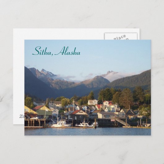 Carte postale Sitka (Devant / Derrière)