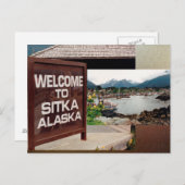 Carte Postale Sitka, Alaska (Devant / Derrière)