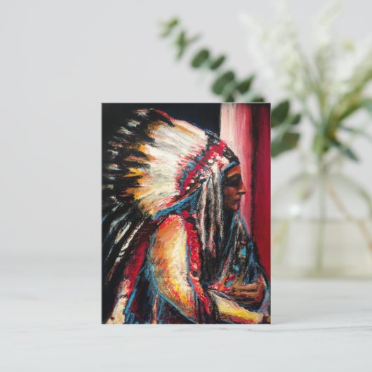 Carte Postale Sitting (Debout devant)