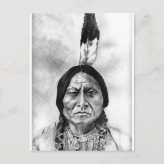 Carte Postale Sitting Bull