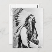 Carte Postale Sitting Bull, un Sioux de Hunkpapa (Devant / Derrière)