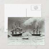 Carte Postale Situation périlleuse de l'Isabelle et (Devant / Derrière)