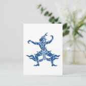 Carte Postale SIX Danseuse thaïlandaise ⚠ Thaïlande ⚠ (Debout devant)