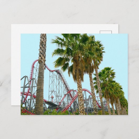 Carte Postale Six Flags Magic Mountain (Devant / Derrière)