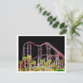 Carte Postale Six Flags Magic Mountain (Debout devant)