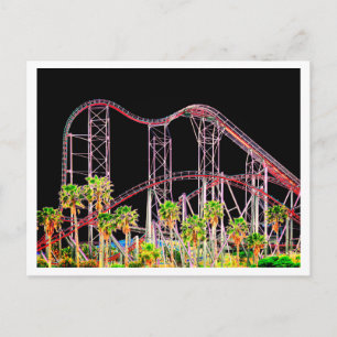 Carte Postale Six Flags Magic Mountain