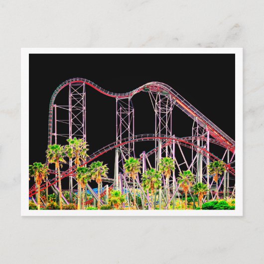 Carte Postale Six Flags Magic Mountain (Devant)