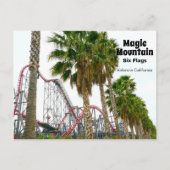 Carte Postale Six Flags Magic Mountain (Devant)