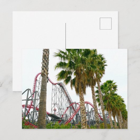 Carte Postale Six Flags Magic Mountain (Devant / Derrière)