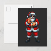 Carte Postale  Six Seven 6 7 Mème Santa Noël  (Devant / Derrière)