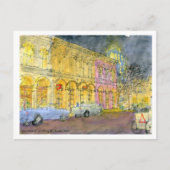 Carte Postale Sixième rue est à Trinity St, Austin, Texas (Devant)