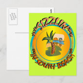Carte Postale Sizzlin à South Beach (Devant / Derrière)