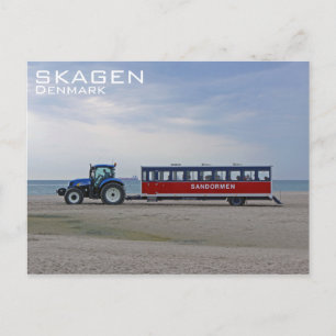 Carte postale Skagen/Grenen Danemark !