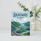 Carte Postale Skagway États-Unis (Debout devant)