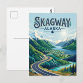 Carte Postale Skagway États-Unis (Devant / Derrière)