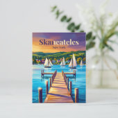 Carte Postale Skaneateles États-Unis (Debout devant)