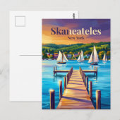 Carte Postale Skaneateles États-Unis (Devant / Derrière)