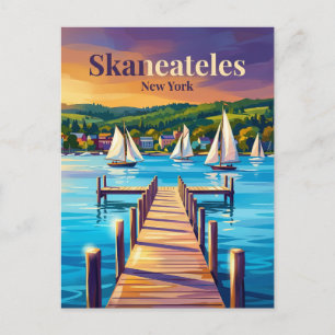 Carte Postale Skaneateles États-Unis
