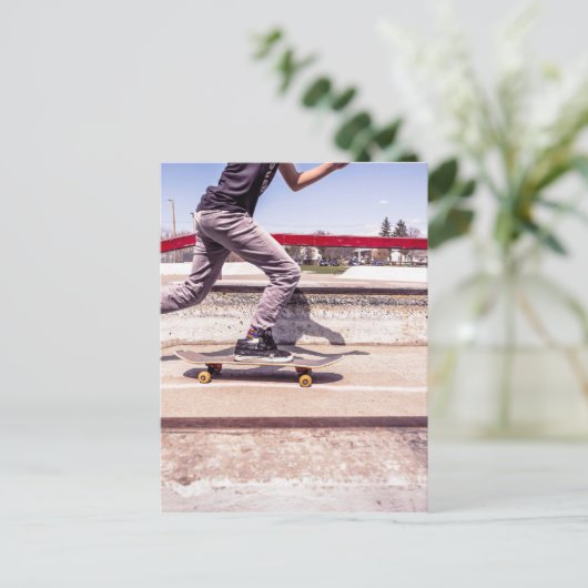 Carte Postale Skate (Debout devant)