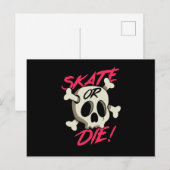 Carte Postale Skate (Devant / Derrière)
