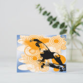 Carte Postale Skateboard (Debout devant)