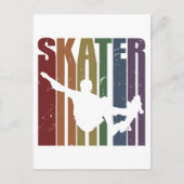Carte Postale Skateboard Skater Skate Skateboarder Skateboarding (Devant)