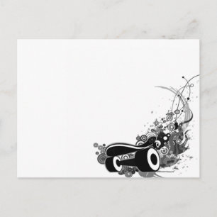 Carte Postale Skateboard Swag