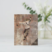 Carte Postale Skateboarder Street Art Style (Debout devant)