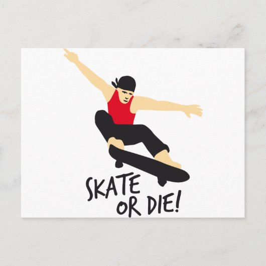 Carte Postale Skater E (Devant)