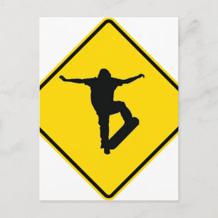 Carte Postale "Skater extrême"
