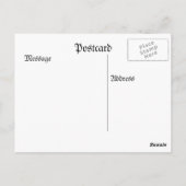 Carte Postale Skaters c. 1890 (Dos)