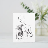 Carte Postale skele solitaire (Debout devant)