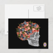 Carte Postale Skelegirl (Devant / Derrière)