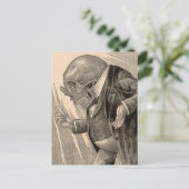 Carte Postale Skeletal Penny Saver (Debout devant)