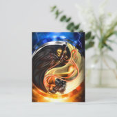 Carte postale Skeleton (Debout devant)