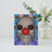 Carte Postale Skeleton Clown (Debout devant)