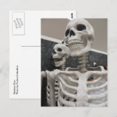 Carte Postale Skeleton Duo (Devant / Derrière)
