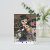 Carte Postale Skeleton Fiddler (Debout devant)