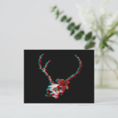 Carte Postale Skeleton Glitch (Debout devant)