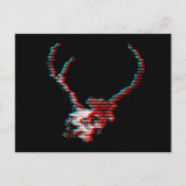 Carte Postale Skeleton Glitch (Devant)