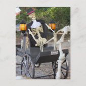 Carte postale Skeleton Horse Carraige (Devant)