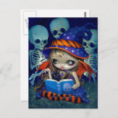 Carte postale "Skeleton Magic" (Devant / Derrière)