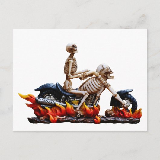 Carte Postale Skeleton Rider (Devant)