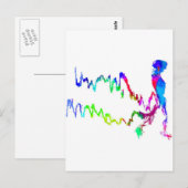 Carte Postale Skeleton Walk (Devant / Derrière)