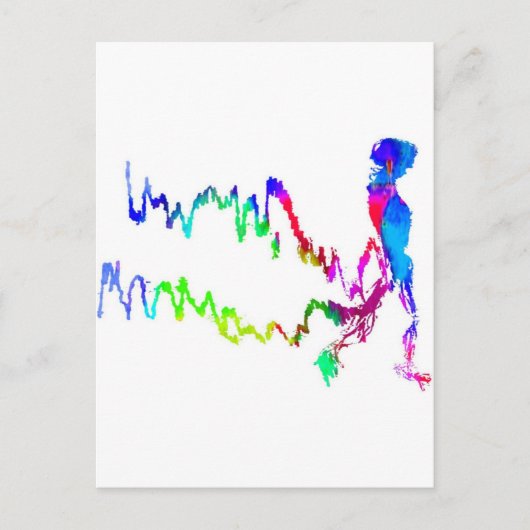 Carte Postale Skeleton Walk (Devant)