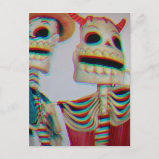 Carte Postale Skeletons dansants
