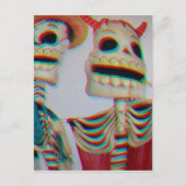 Carte Postale Skeletons dansants (Devant)