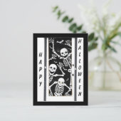 Carte Postale Skeletons d'Halloween (Debout devant)