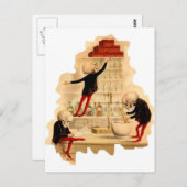 Carte Postale Skeletons scientifiques (Devant / Derrière)