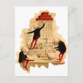 Carte Postale Skeletons scientifiques (Devant)